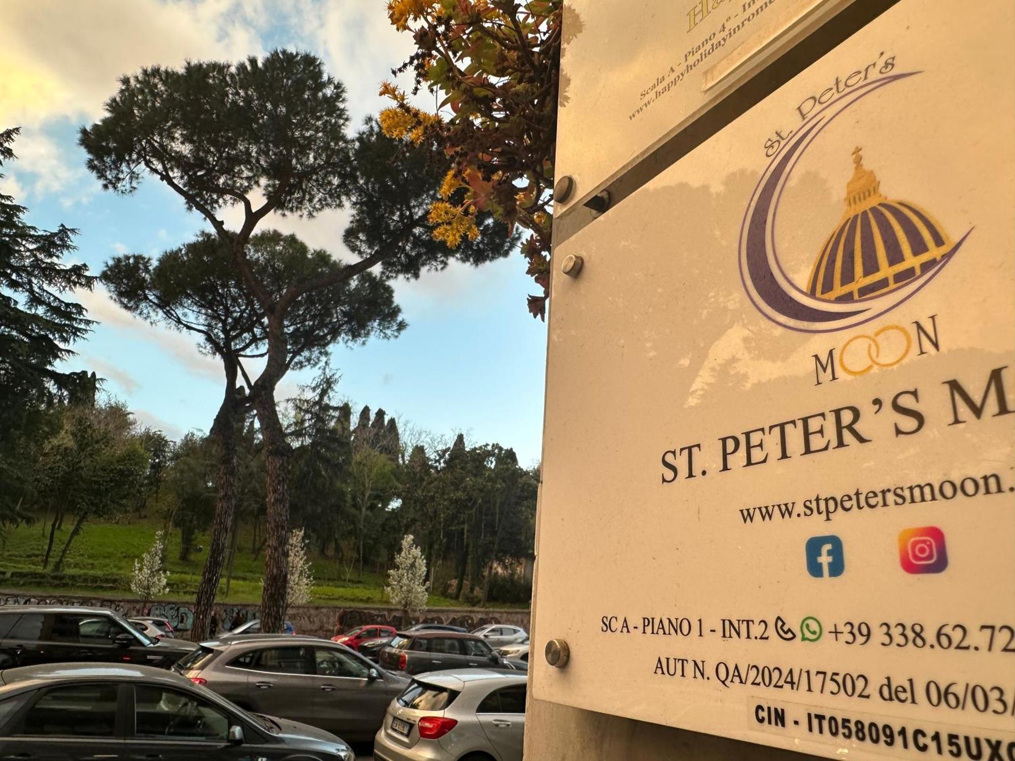 לינה וארוחת בוקר רומא St.Peter'S Moon מראה חיצוני תמונה